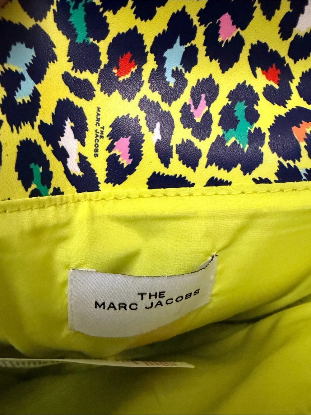 Marc Jacobs vibrant neon